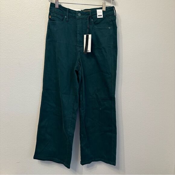 Judy Blue Wide Leg Crop Pants - Picture 1 of 4